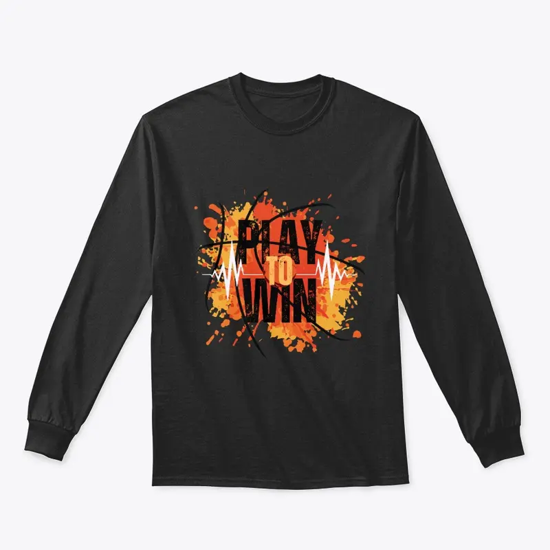 play to win basketball tee design